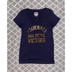 PINK VS Michigan Wolverine Tee